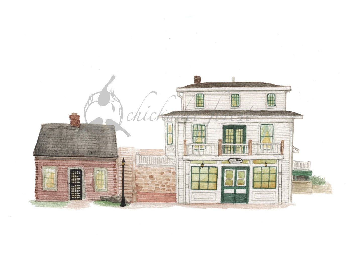 The Historic Taylor’s Falls Jail 5x7