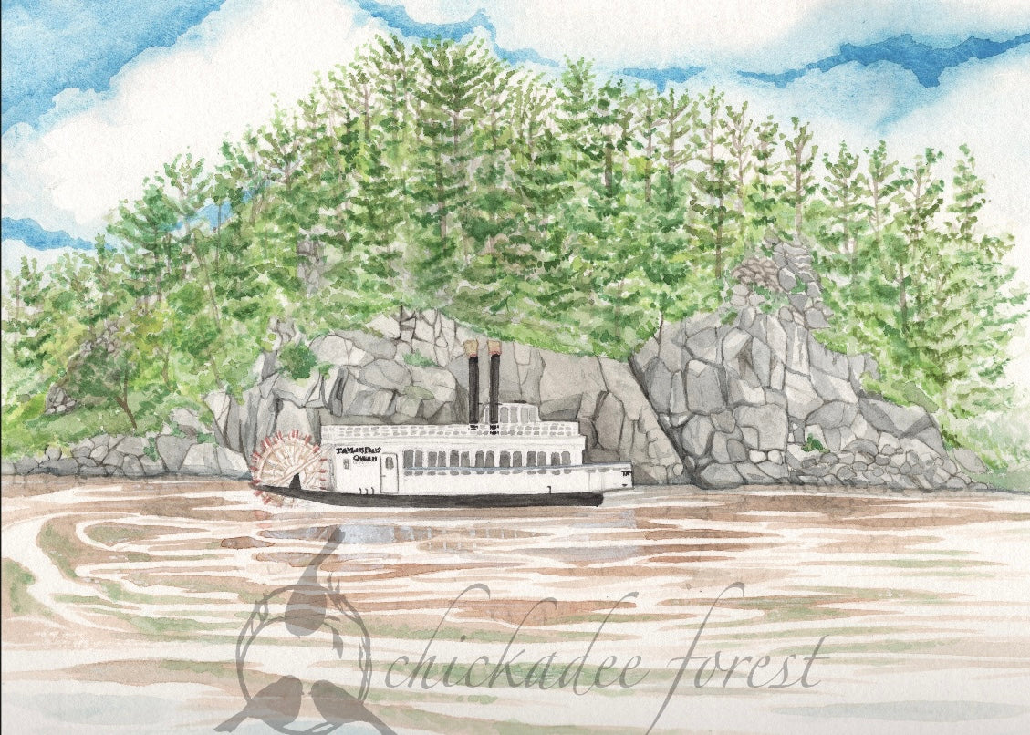 Taylor’s Falls Queen River Boat 8.5x11