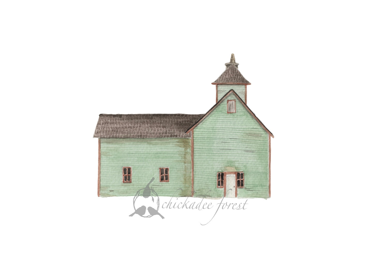 Water Tower Barn, Scandia 5x7